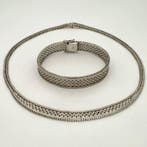 Zonder minimumprijs - 2-delige sieradenset Zilver, Sieraden, Tassen en Uiterlijk, Antieke sieraden