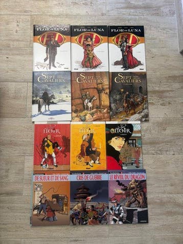 Flor de Luna / Lys Noir / diverses séries complètes - 12x C, Boeken, Nieuw