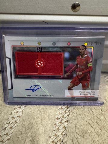 2024/25 Topps Topps Museum Collection Virgil van Dijk, Nieuw