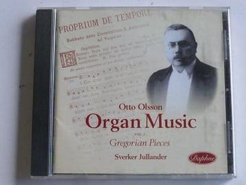 Otto Olsson Organ Music - Gregorian Pieces vol. 1 / Sverker, Ophalen of Verzenden, Zo goed als nieuw