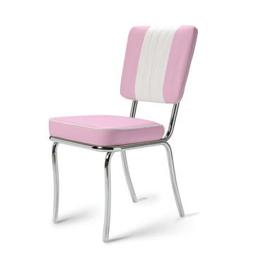 Retro Diner Stoel CO-24 Lilac (Set van 4), Ophalen, Gebruikt