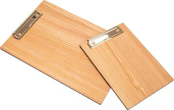 Houten (Menu) Klembord / Menukaart Clipboard - type: HFK...