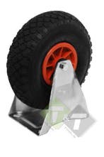 Bokwiel Luchtband Rode Kunstof Velg - Luchtband Van Zware Kw, Ophalen of Verzenden, Nieuw