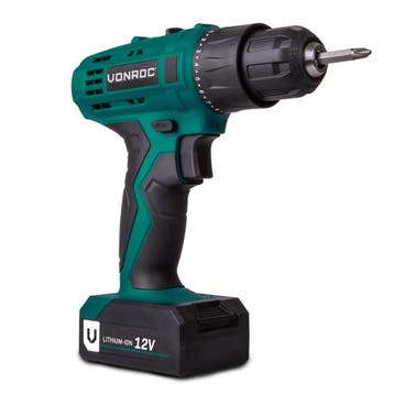 Accuboormachine 12V | Incl. accu en oplader, Verzenden, Nieuw