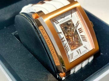 Aquaswiss - Tanc XG Automatic XXL – Rose Gold & White –, Nieuw