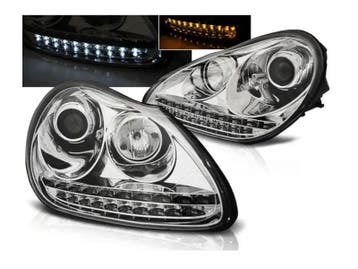 Xenon koplampen Daylight Chrome geschikt voor Porsche, Auto-onderdelen, Verzenden, Nieuw, Porsche