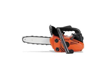 Online veiling: Compacte Benzine Kettingzaag, 25.4cc, 355mm, Tuin en Terras, Nieuw