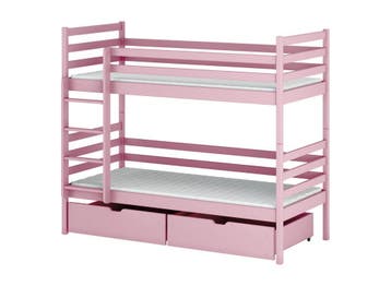 ACTIE! Stapelbed met Lade Nino - 2-persoons 80 x 160/180/200, Verzenden, Nieuw, Stapelbed