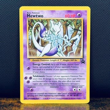 Pokémon Card - Mewtwo 10 – Pokémon, Nieuw