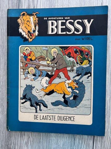 Bessy - De laatste diligence - 1 Album - Eerste druk - 1954, Boeken, Nieuw