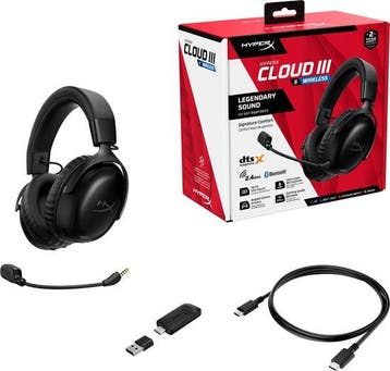 HyperX Cloud III S Wireless - Gaming Headset - Draadloos -, Verzenden, Nieuw