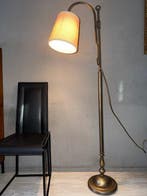 Staande lamp - Messing, Brons, Textiel - Charleston lamp 157, Nieuw