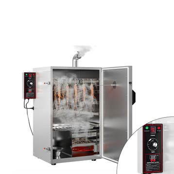 GGM Gastro | Rookoven - Digitaal - 500x450x915mm - met 4 |, Verzenden, Nieuw in verpakking, Ovens, Magnetrons en Steamers