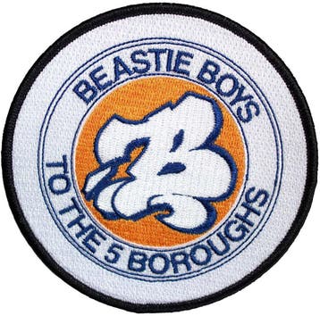 Beastie Boys To the 5 Boroughs- Patch officiële merchandise, Ophalen of Verzenden, Nieuw, Kleding