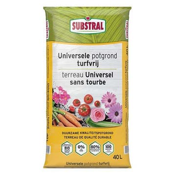 Potgrond | Substral | 40 liter, Tuin en Terras, Aarde en Mest, Verzenden
