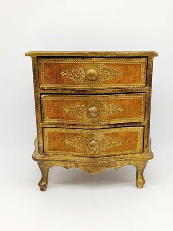 Kabinet - Hout, Goud