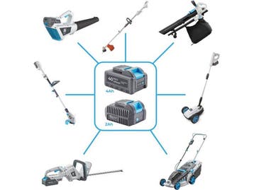 H-Ster Robin 40V - Accu Grastrimmer - 2-in-1 Trim- en, Tuin en Terras, Verzenden, Nieuw, H-ster