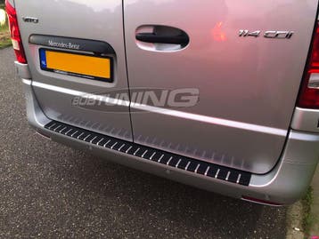 Carbon rvs bumperbescherming Mercedes Vito W447 2014-2019 |, Ophalen of Verzenden, Nieuw, Mercedes-Benz