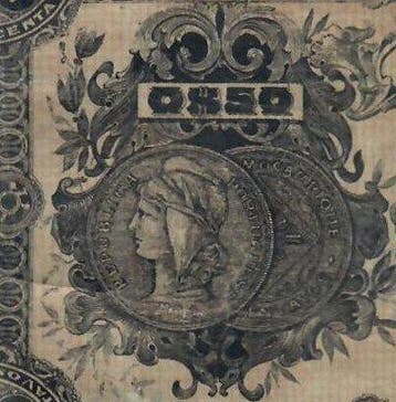 Mozambique. - 50 Centavos - ND - Quelimane local issue -
