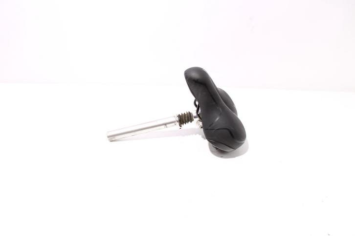 Active zone zwart zadel | 27,2mm verende zadelpen, Fietsen en Brommers, Fietsonderdelen, Verzenden