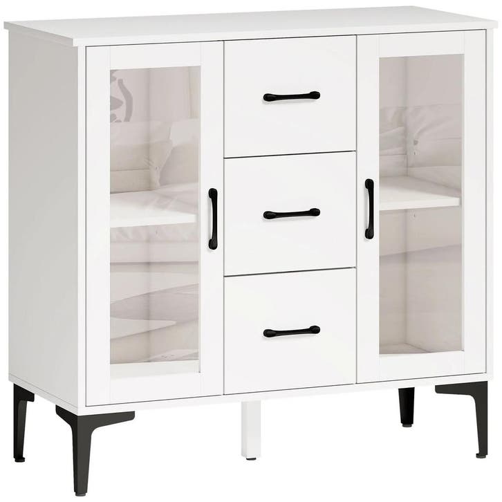 TRUUSK Modern Dressoir - Soft-close Deuren - Buffetkast met, Huis en Inrichting, Woonaccessoires | Kussens, Nieuw, Verzenden