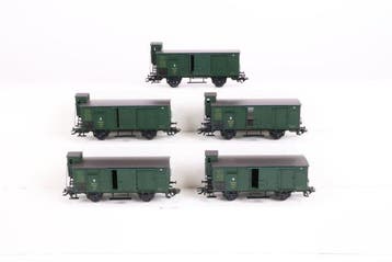 Märklin H0 - 4882 - Modeltrein goederenwagon (5) - Gesloten, Nieuw