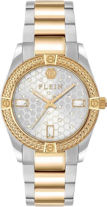 Philipp Plein PW1FA0225 Plein Icon Chain dameshorloge, Overige merken, Staal, Verzenden, Polshorloge