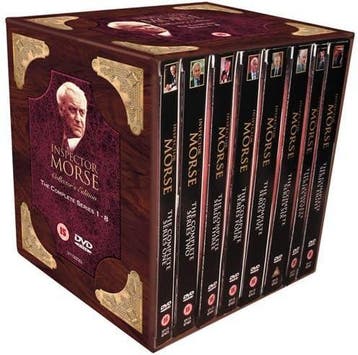 Inspector Morse series 1 - 8 complete       Gratis verzenden, Vanaf 12 jaar, Verzenden, Zo goed als nieuw, Misdaad