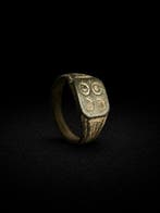 Laat-Romeins / Vroeg-Byzantijns Brons Ring - 4e tot 6e eeuw