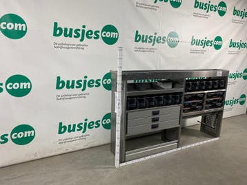 Aluca aluminium bedrijfswageninrichting gebruikt (nr 2257), Auto diversen, Ophalen of Verzenden