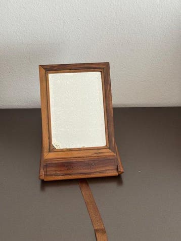 Italia - Vintage - Tafelspiegel - Hout