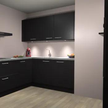 Zwarte keuken Noorwegen 47763, Verzenden, Nieuw
