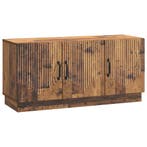 vidaXL TV-kast Oud hout 99 x 34,5 x 47 cm Bewerkt hout, Minder dan 50 cm, Verzenden, Nieuw, Minder dan 100 cm