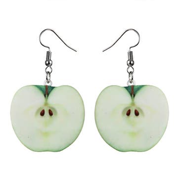 Fako Bijoux - Oorbellen - Groente & Fruit - Appel, Verzenden, Nieuw