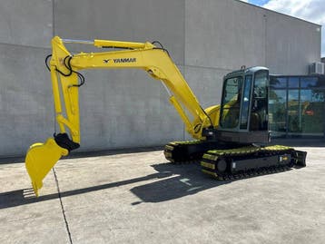 Veiling: Midigraafmachine Yanmar VIO80 Diesel 2011, Ophalen, Graafmachine