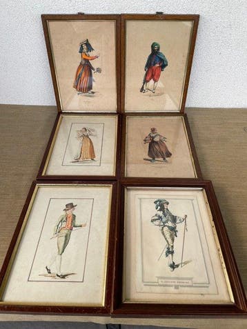 Lijst (11)- Uitmuntende prenten - Hout