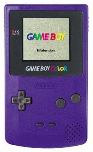 Nintendo Game Boy Color Console - Paars, Spelcomputers en Games, Spelcomputers | Nintendo Game Boy, Verzenden, Zo goed als nieuw