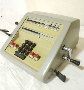 FACIT CM2-16 - Rekenmachine - 1950-1960
