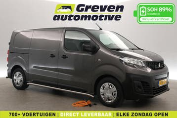 Peugeot Expert Elektrisch 75 kWh L2H1 | Snelladen | SOH 89%, Automaat, Elektrisch, Nieuw, Zilver of Grijs