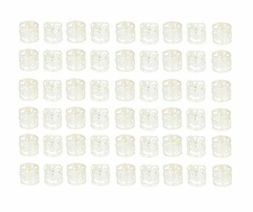 Haarspeld Haarringen 0.8cm - Dreadlock Cuffs Opengewerkt -, Nieuw