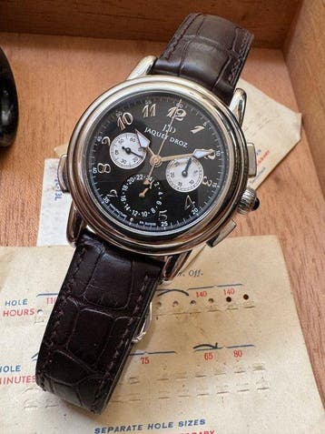 Jaquet-Droz - Chronograph lemania 1873 - GMT Hommage Londres, Nieuw
