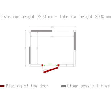 Diamond Koel-/Vriescel | Minicold EVO | 9.03m³ | Isolatie 10, Ophalen of Verzenden, Nieuw