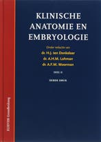 Klinische anatomie en embryologie 2 9789035228573, Verzenden, Gelezen, H.J. ten Donkelaar