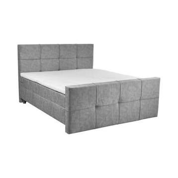 Boxspringset IBIZA, Ophalen of Verzenden, Nieuw, Twijfelaar, Bruin