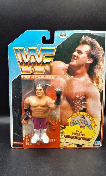 Hasbro - Action figure WWF Brutus Beefcake - Vintage 1990