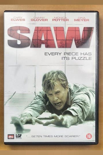 Saw Horror 2004 DVD Danny Glover James Wan Cary Elwes, Cd's en Dvd's, Dvd's | Horror, Verzenden, Nieuw in verpakking