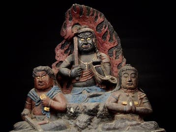 Bishamonten, Kisshoten, and Zenshi Doji triad - Beeld Steen