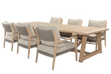 4 Seasons Outdoor Julia low tuinset met Noah tafel, Ophalen of Verzenden, Nieuw
