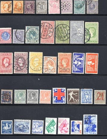 Nederland 1852/1949 - Gevorderde collectie in DAVO luxe, Postzegels en Munten, Postzegels | Nederland, Gestempeld