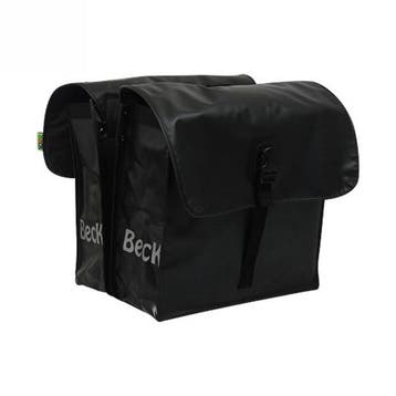 Beck Dubbele Fietstas Small Black, Verzenden, Nieuw